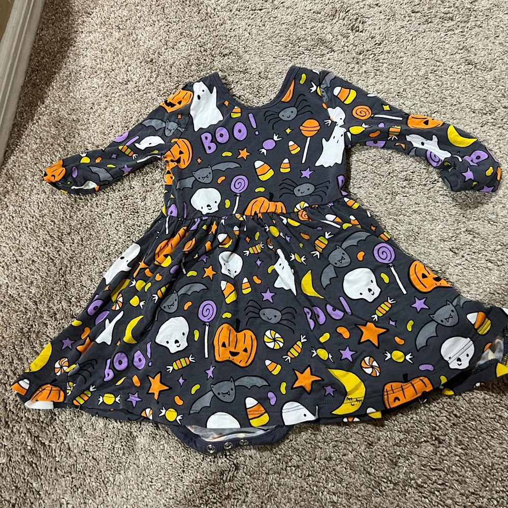 Halloween onesie half dress half onesie